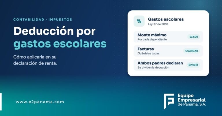 Cómo realizar la deducción de impuestos por gastos escolares – E2 Panamá