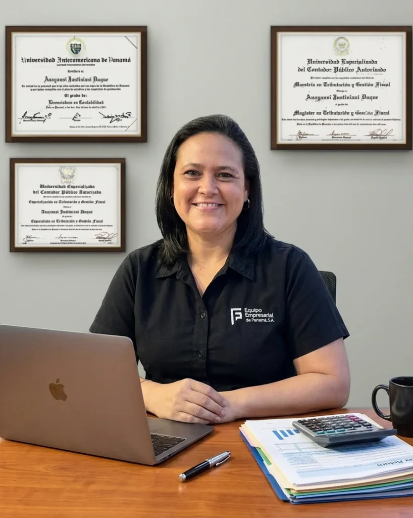 Anayansi Justiniani, Administradora de E2 Panamá