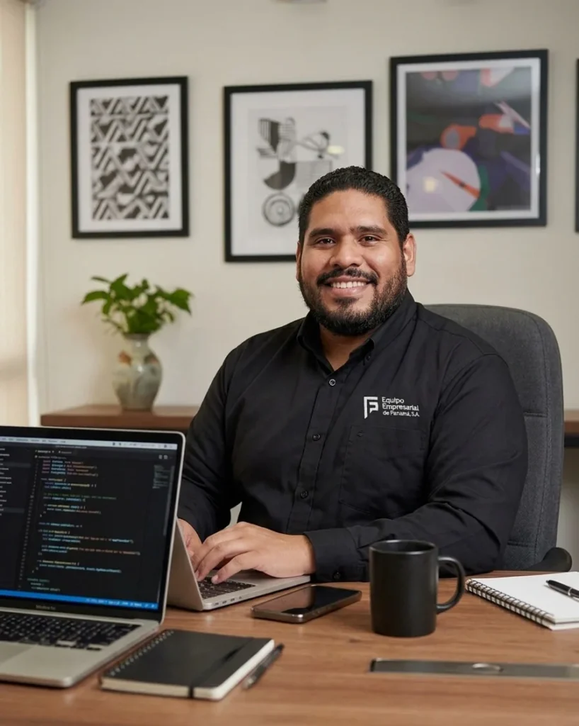 David Camargo, Líder de Desarrollo Web de E2 Panamá