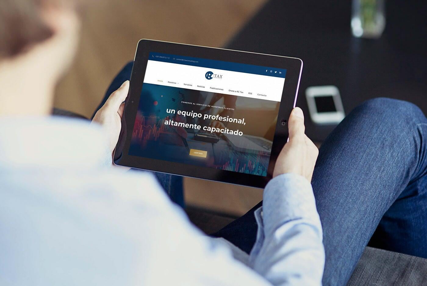 Nuevo Sitio Web RC Tax Consulting, S.A.