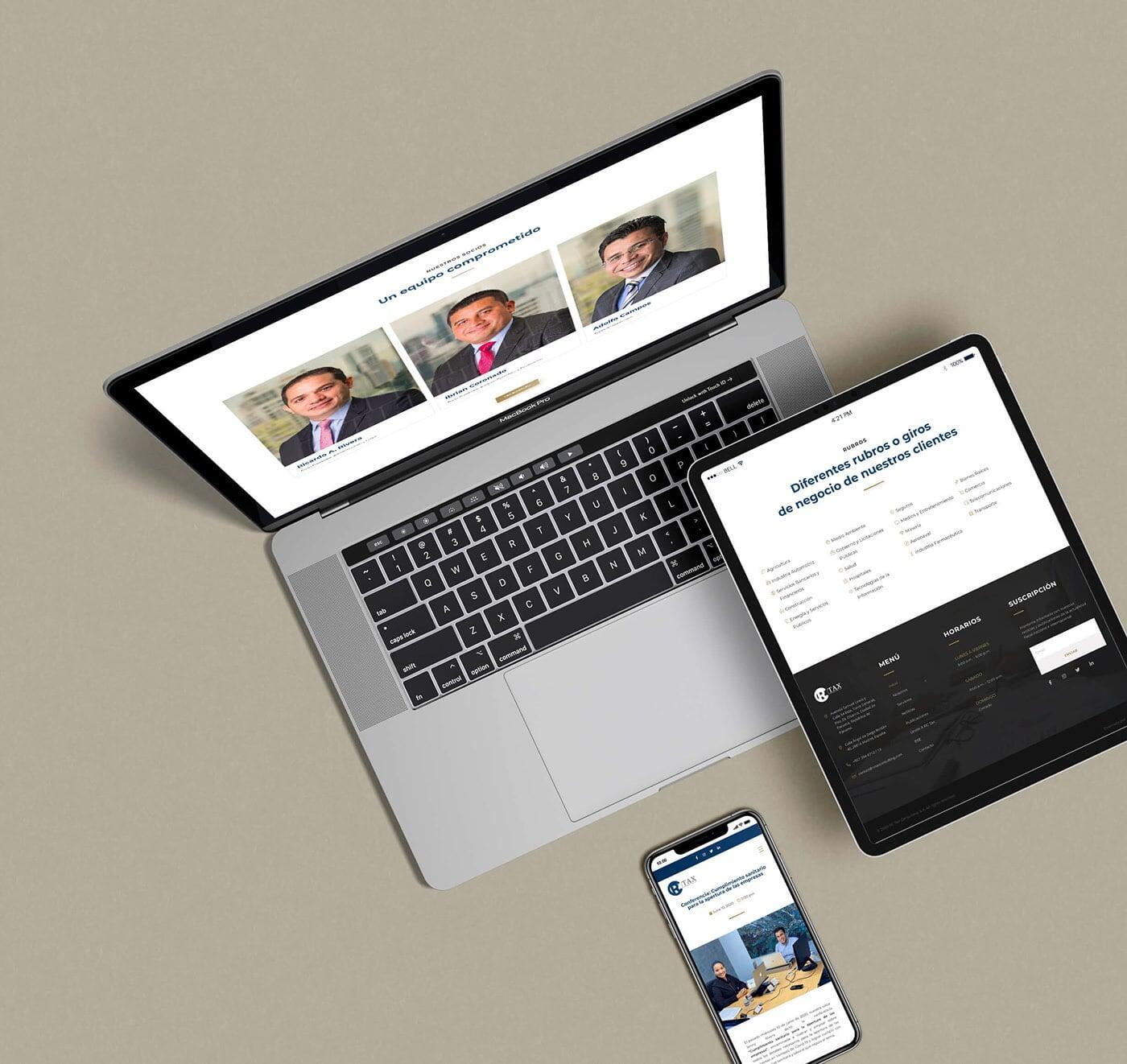 Nuevo Sitio Web RC Tax Consulting, S.A.