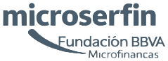 Logo de Microserfin, Fundación BBVA Microfinanzas