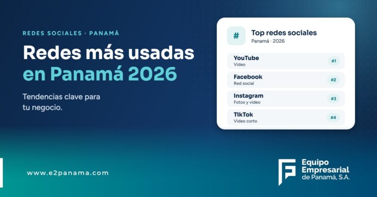 Redes sociales más usadas en Panamá en 2026
